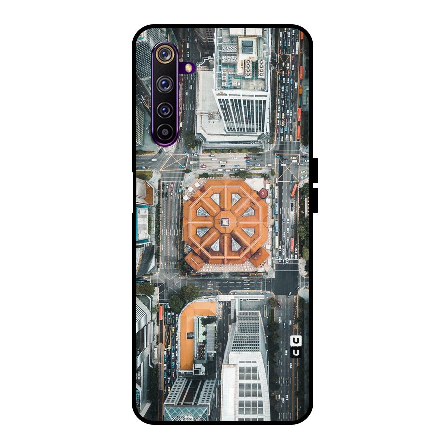 Orange Dome Metal Back Case for Realme 6 Pro