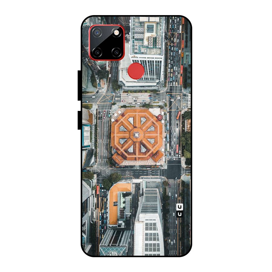 Orange Dome Metal Back Case for Realme C12