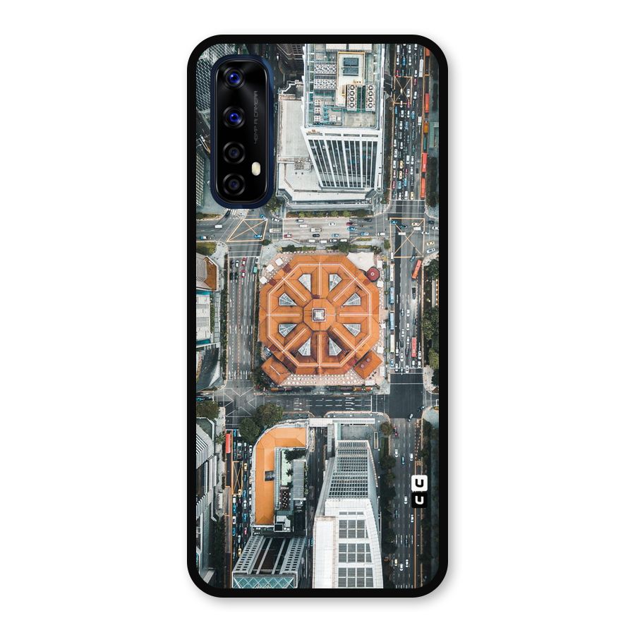 Orange Dome Metal Back Case for Realme Narzo 20 Pro