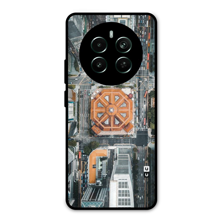 Orange Dome Metal Back Case for Realme Narzo 70 Pro