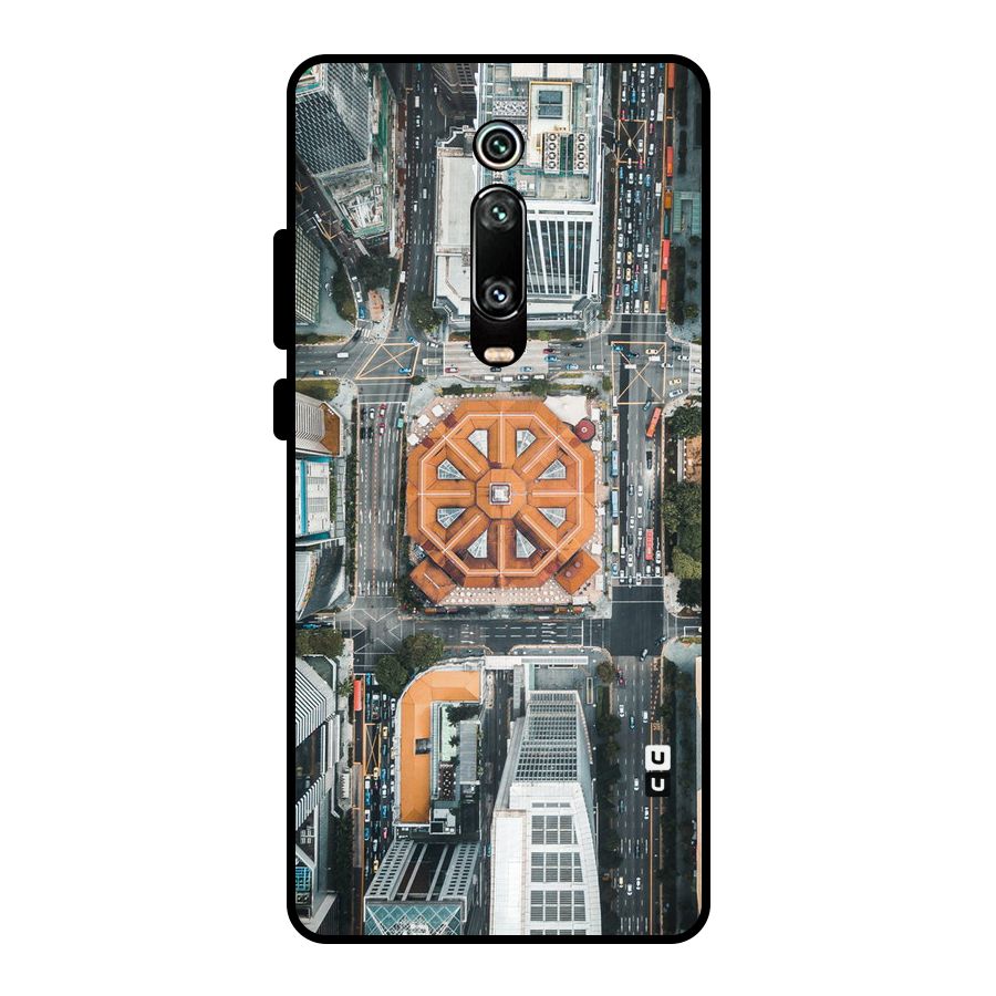 Orange Dome Metal Back Case for Redmi K20