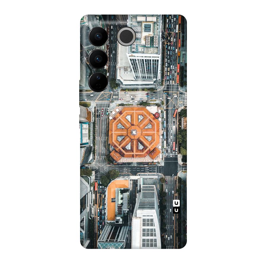 Orange Dome Original Polycarbonate Back Case for Vivo V27