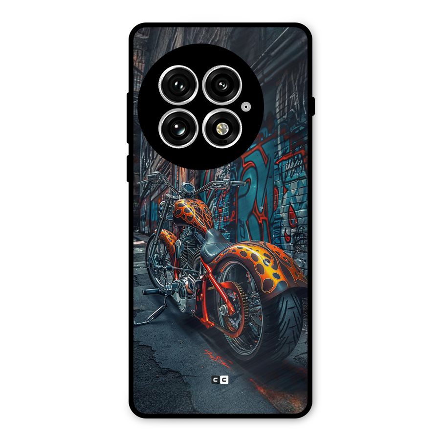 Orange Fatbike Metal Back Case for OnePlus 13