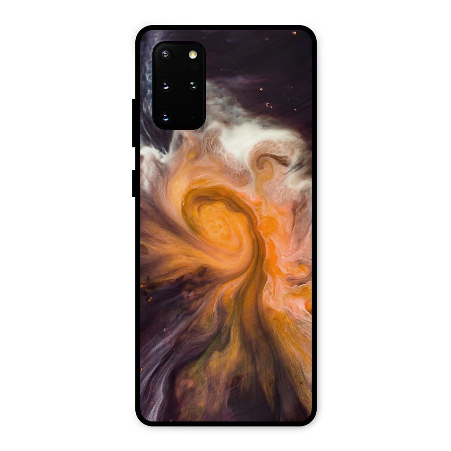 Orange Fusion Metal Back Case for Galaxy S20 Plus