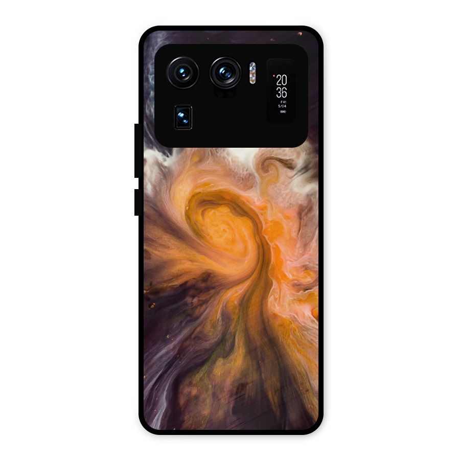 Orange Fusion Metal Back Case for Mi 11 Ultra