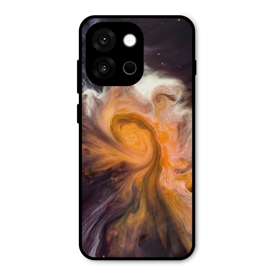 Orange Fusion Metal Back Case for OnePlus 13s