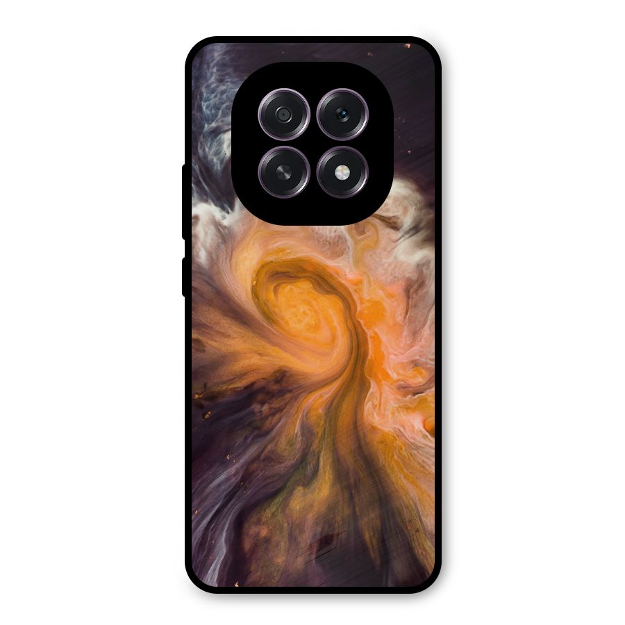 Orange Fusion Metal Back Case for Oppo F29