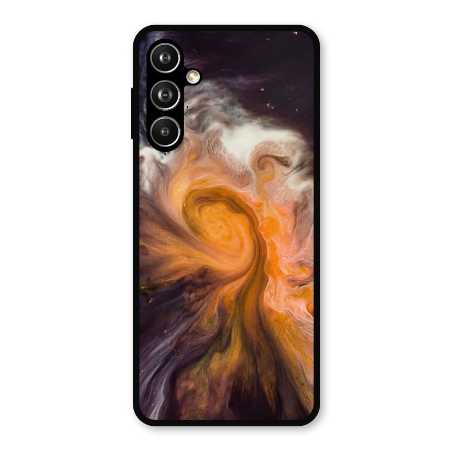Orange Fusion Metal Back Case for Samsung Galaxy M54