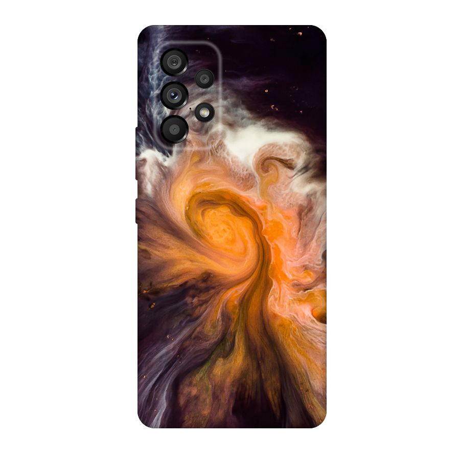 Orange Fusion Original Polycarbonate Back Case for Galaxy A53 5G