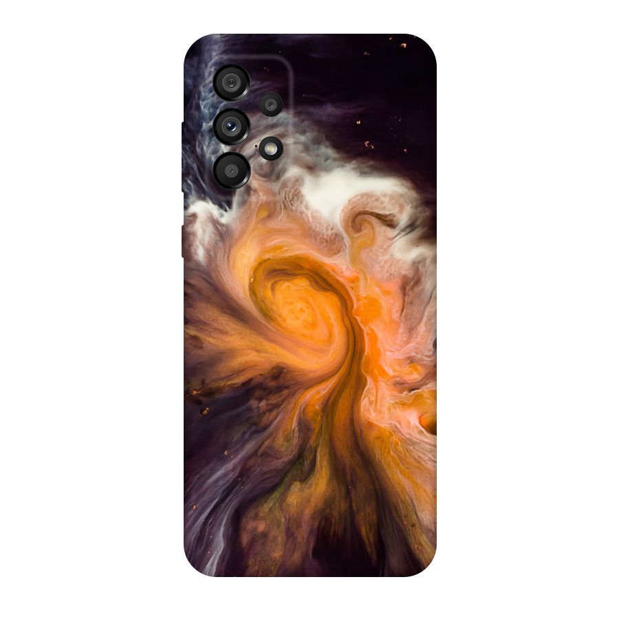 Orange Fusion Original Polycarbonate Back Case for Galaxy A73 5G