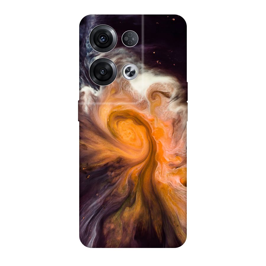 Orange Fusion Original Polycarbonate Back Case for Oppo Reno8 Pro 5G