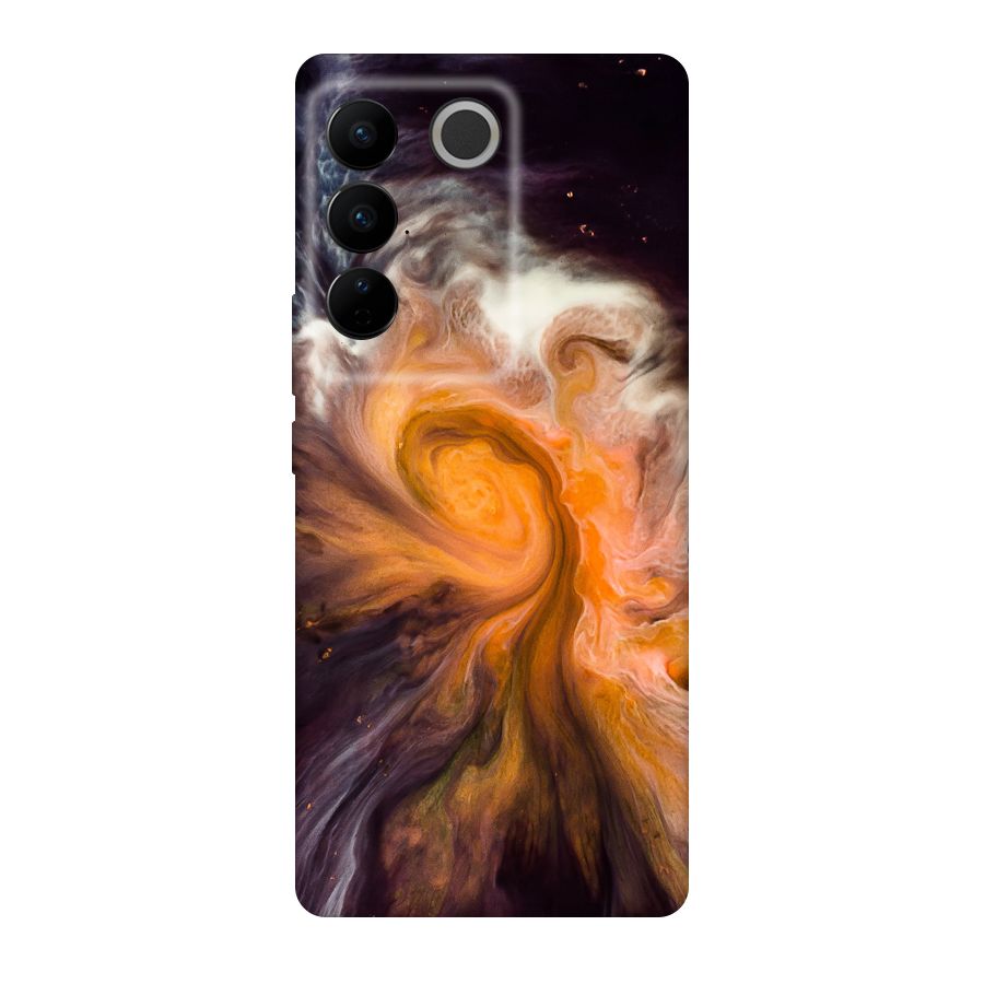 Orange Fusion Original Polycarbonate Back Case for Vivo V27