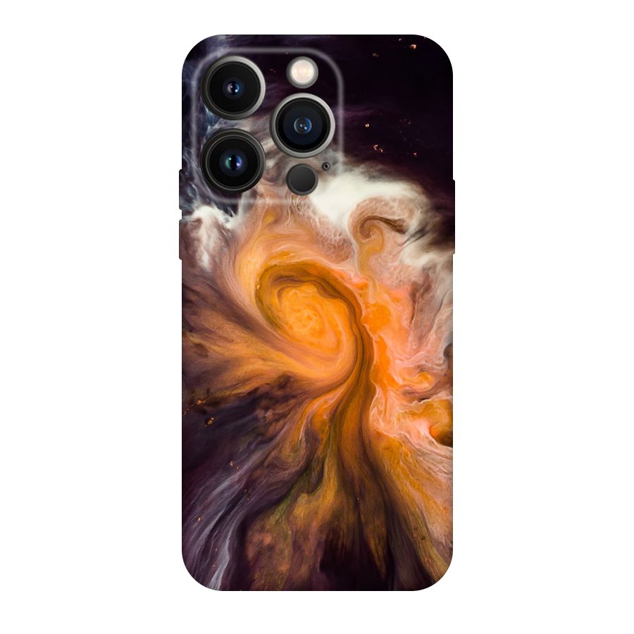 Orange Fusion Original Polycarbonate Back Case for iPhone 14 Pro