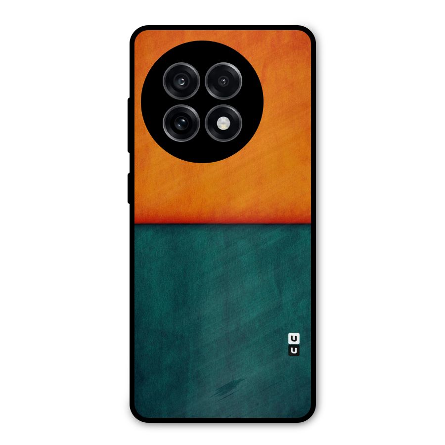 Orange Green Shade Metal Back Case for OnePlus 13R