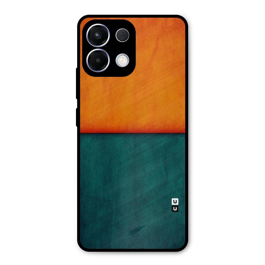 Orange Green Shade Metal Back Case for Oppo K13