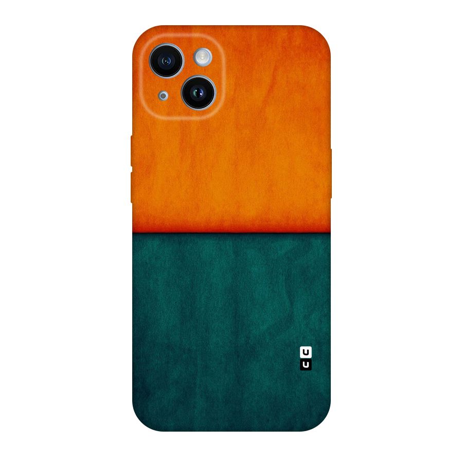 Orange Green Shade Original Polycarbonate Back Case for iPhone 14