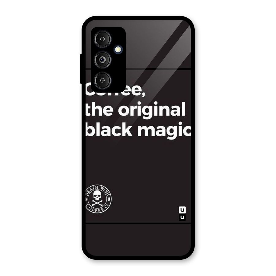 Original Black Magic Glass Back Case for Galaxy M14 5G