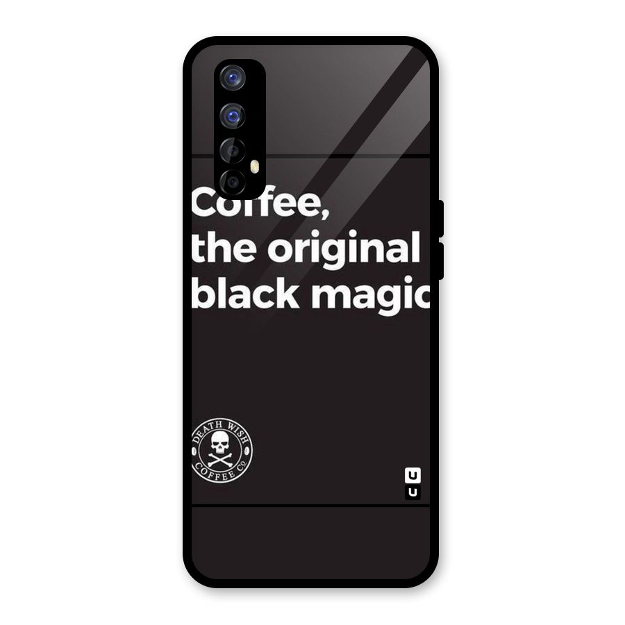 Original Black Magic Glass Back Case for Realme Narzo 20 Pro