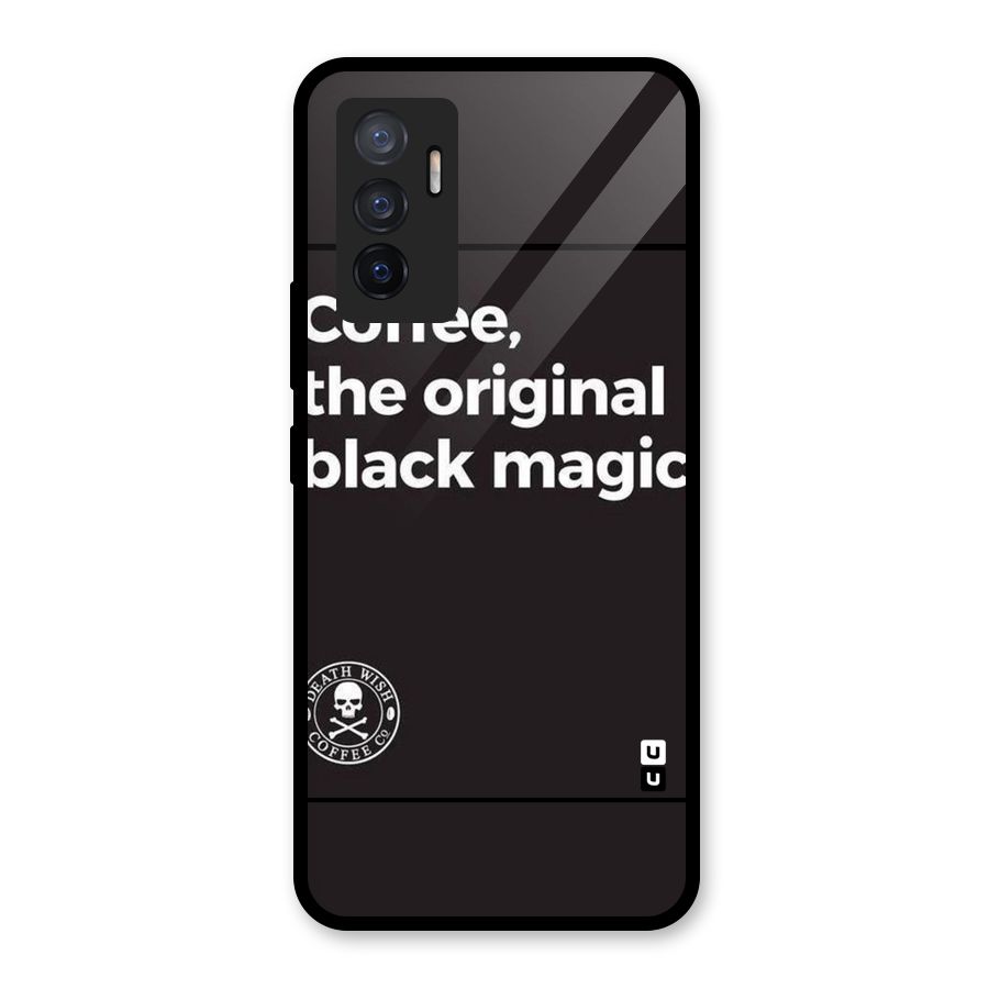 Original Black Magic Glass Back Case for Vivo V23e