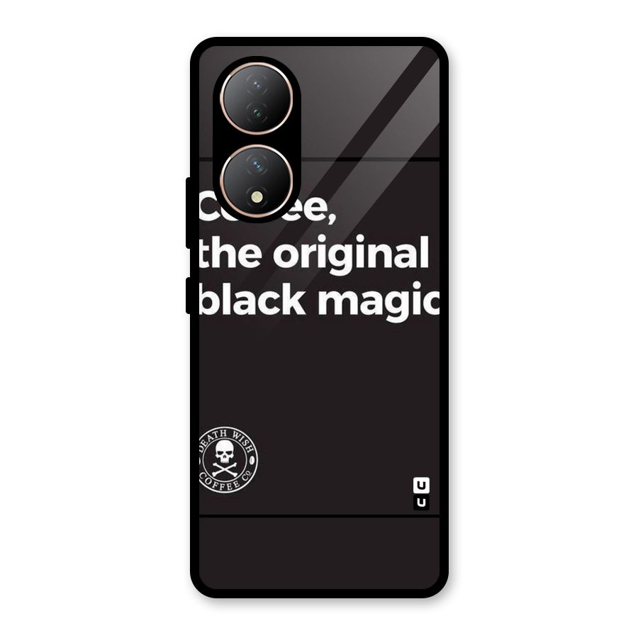 Original Black Magic Glass Back Case for Vivo Y100A