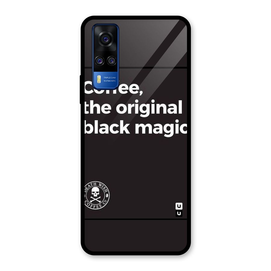 Original Black Magic Glass Back Case for Vivo Y31