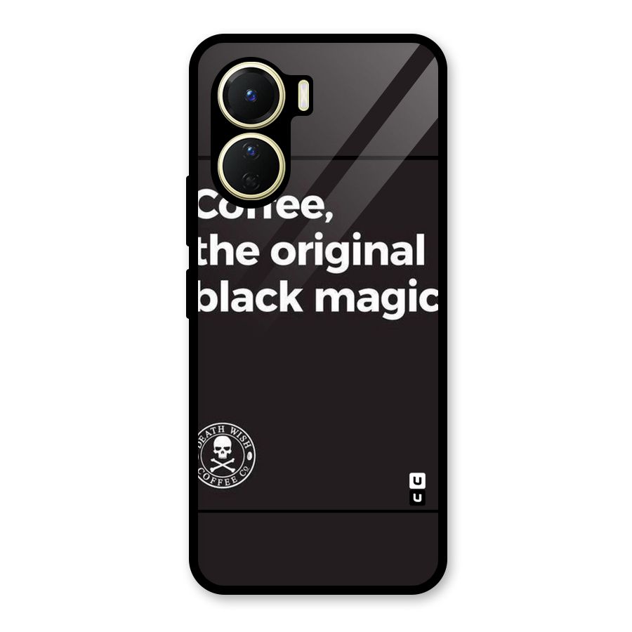 Original Black Magic Glass Back Case for Vivo Y56