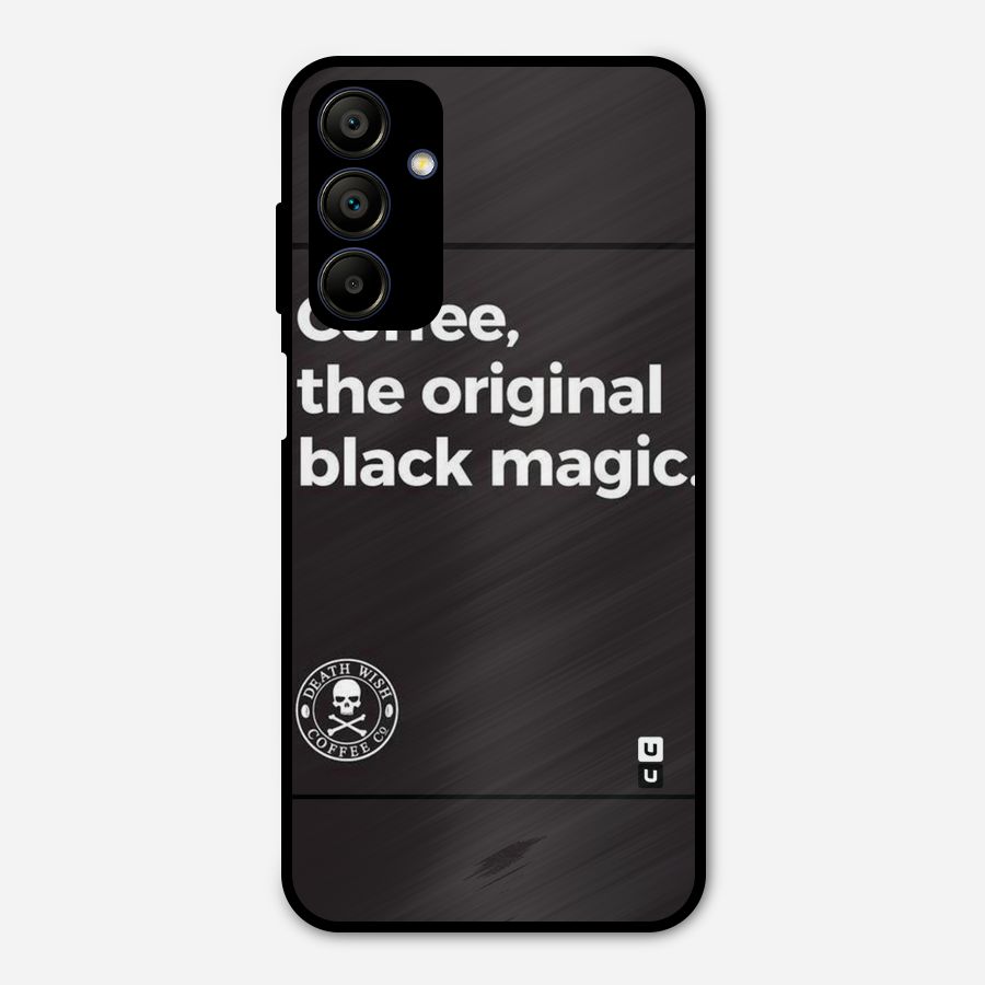 Original Black Magic Metal Back Case for Galaxy A15 5G