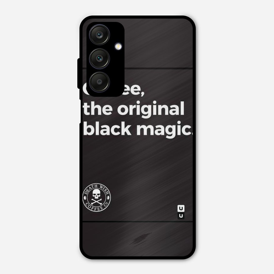 Original Black Magic Metal Back Case for Galaxy A25 5G