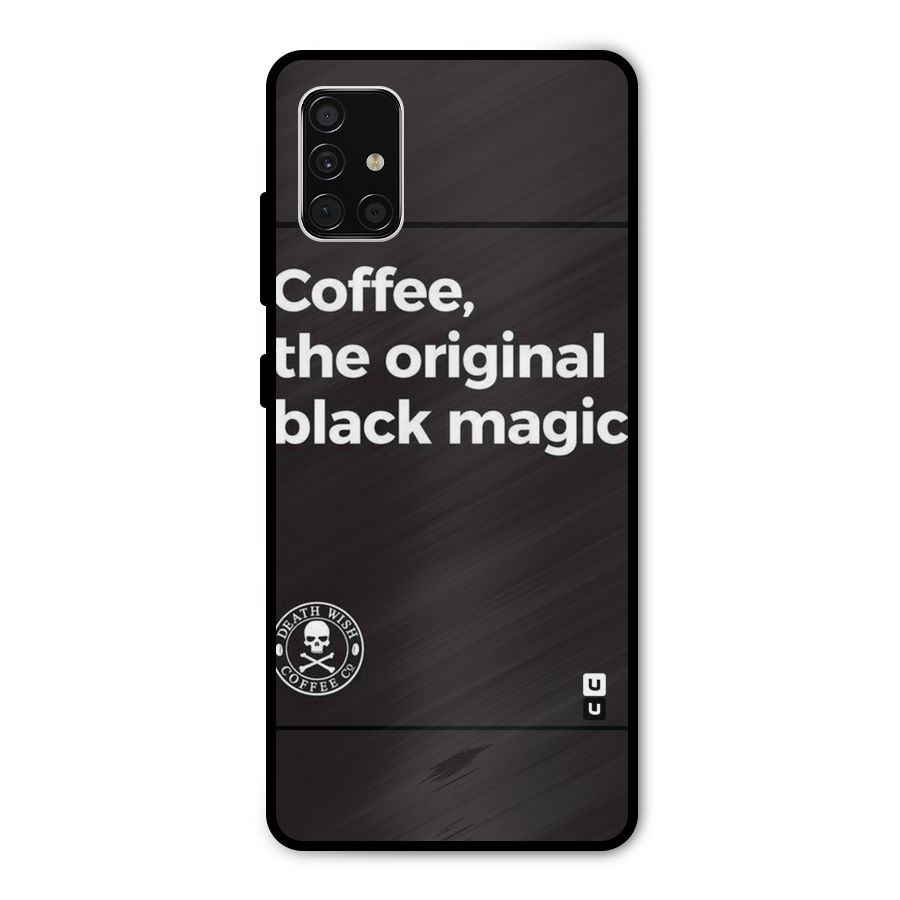 Original Black Magic Metal Back Case for Galaxy A51