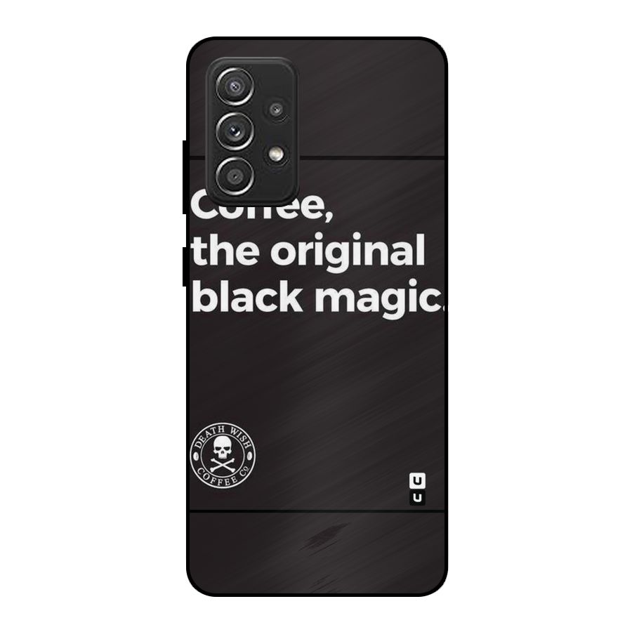 Original Black Magic Metal Back Case for Galaxy A52