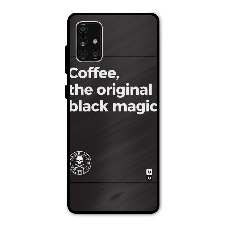 Original Black Magic Metal Back Case for Galaxy A71