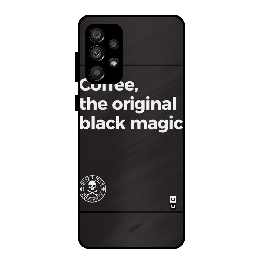 Original Black Magic Metal Back Case for Galaxy A73 5G