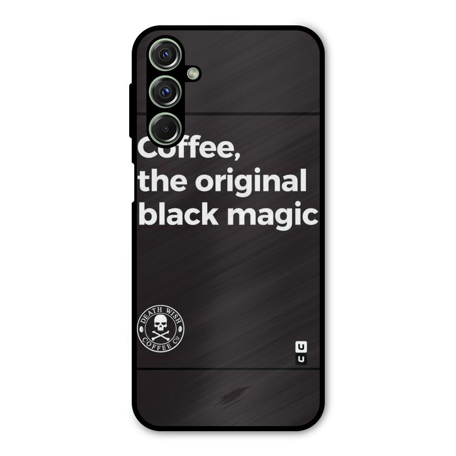 Original Black Magic Metal Back Case for Galaxy F34