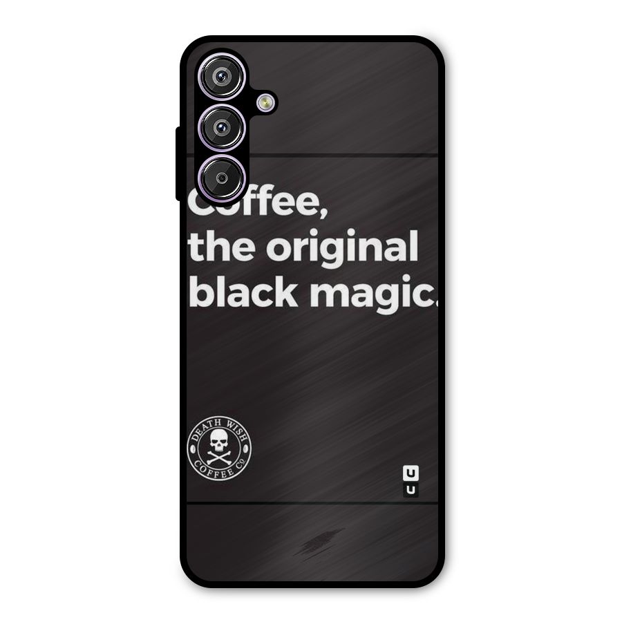 Original Black Magic Metal Back Case for Galaxy M15