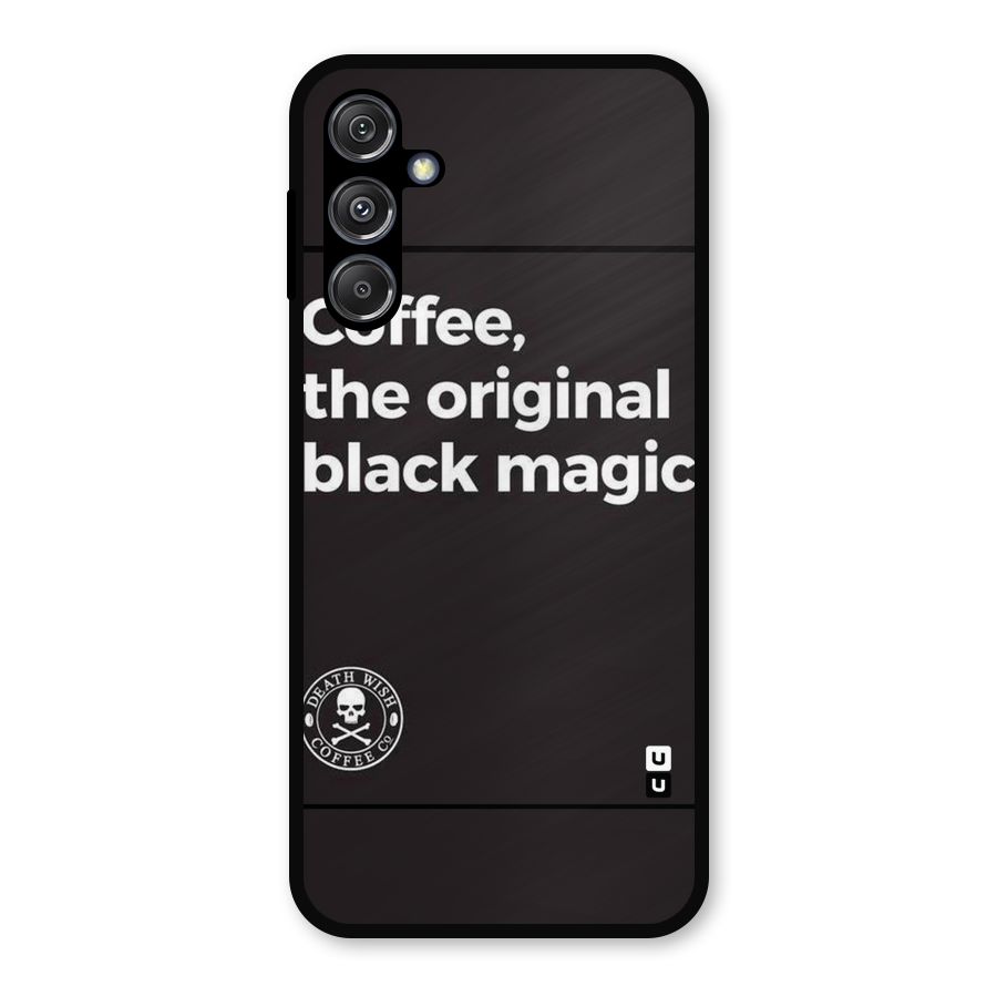 Original Black Magic Metal Back Case for Galaxy M34 5G