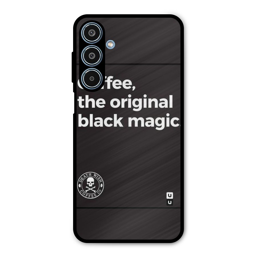 Original Black Magic Metal Back Case for Galaxy M35