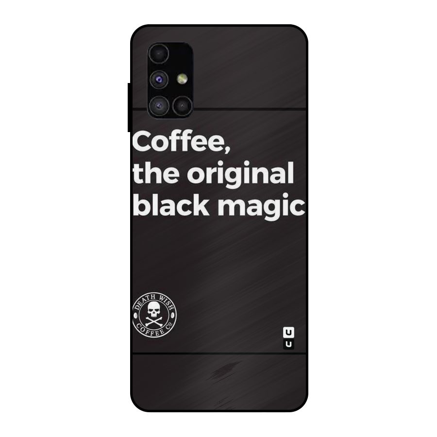 Original Black Magic Metal Back Case for Galaxy M51