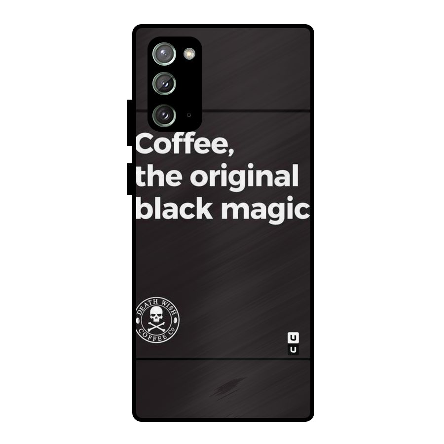 Original Black Magic Metal Back Case for Galaxy Note 20