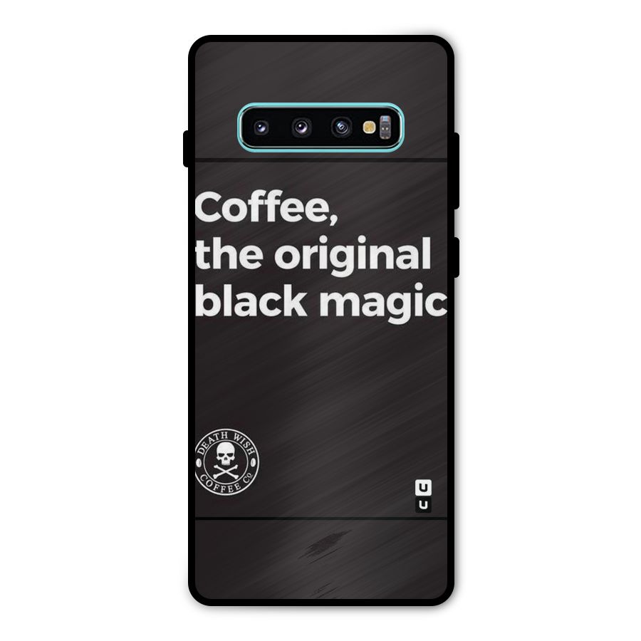Original Black Magic Metal Back Case for Galaxy S10 Plus