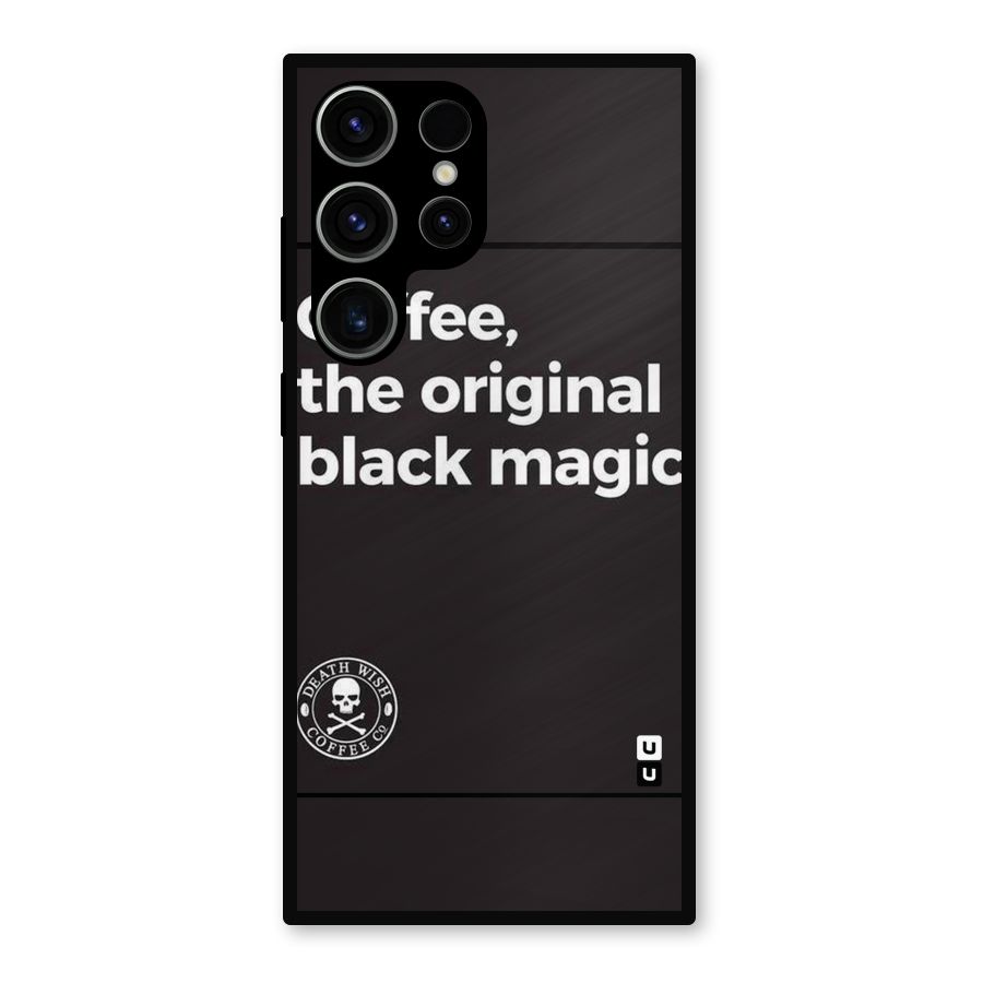Original Black Magic Metal Back Case for Galaxy S23 Ultra