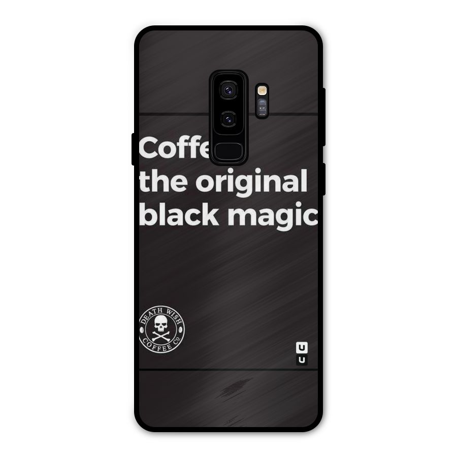 Original Black Magic Metal Back Case for Galaxy S9 Plus