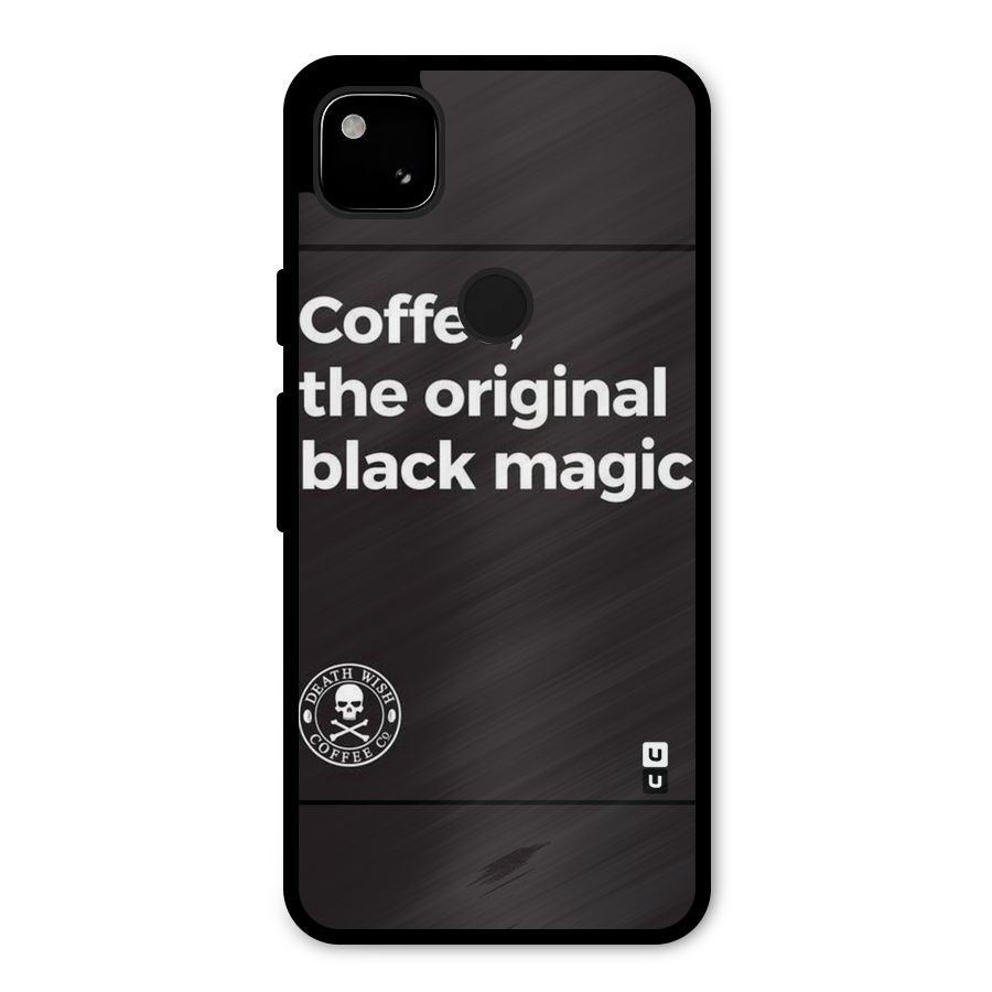 Original Black Magic Metal Back Case for Google Pixel 4a