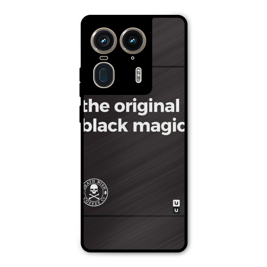 Original Black Magic Metal Back Case for Motorola Edge 50 Ultra