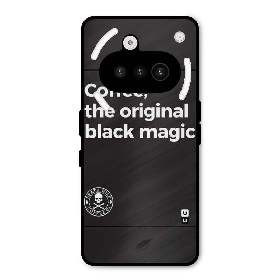 Original Black Magic Metal Back Case for Nothing Phone 3a