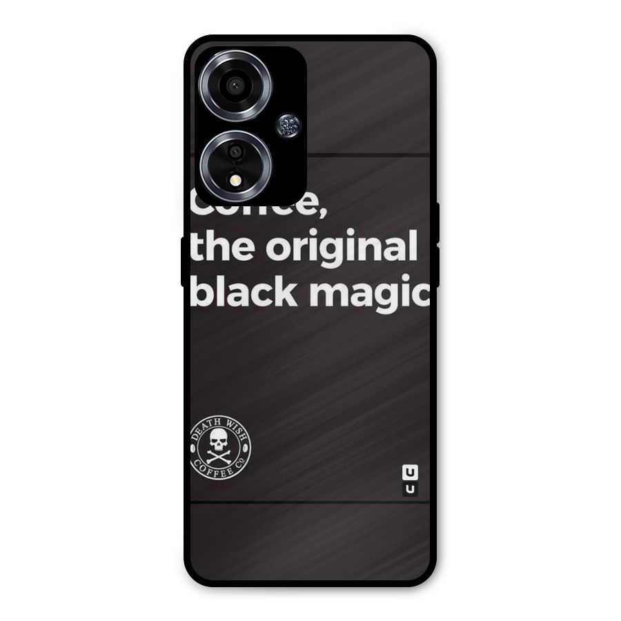 Original Black Magic Metal Back Case for Oppo A59