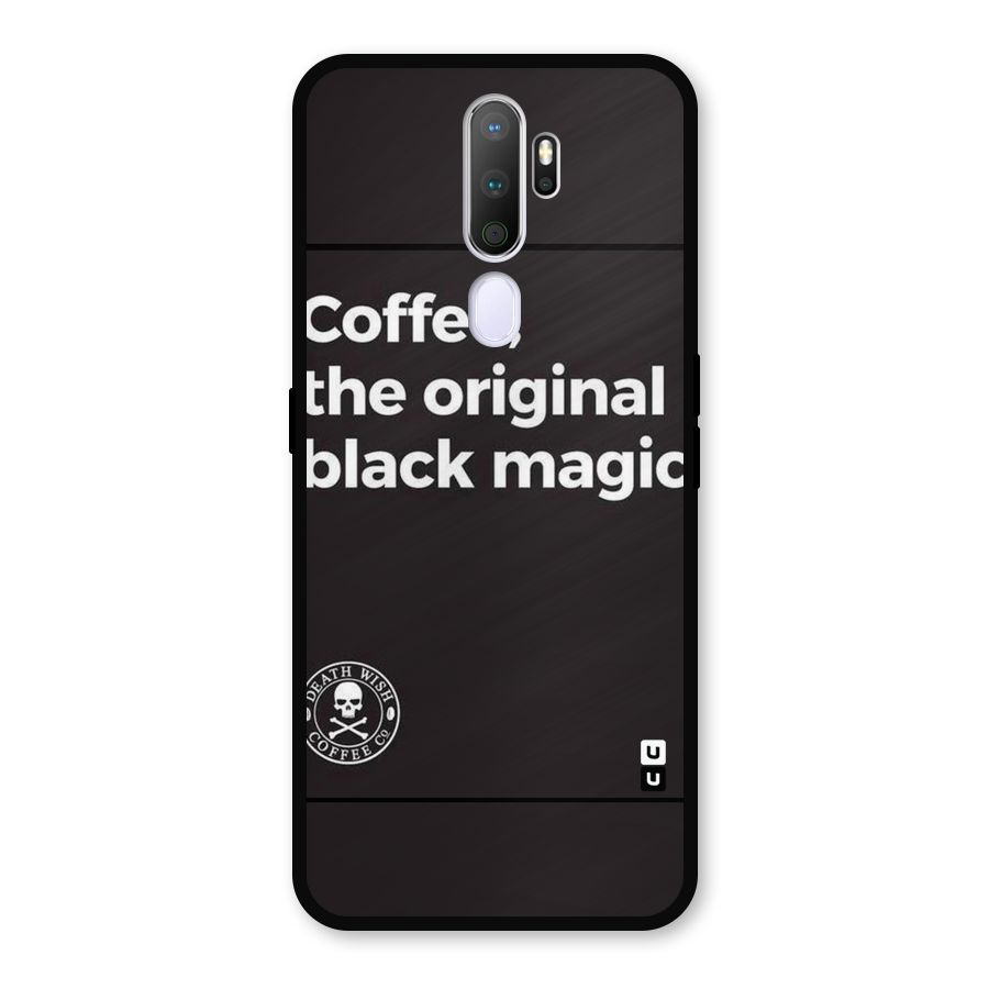 Original Black Magic Metal Back Case for Oppo A5 (2020)