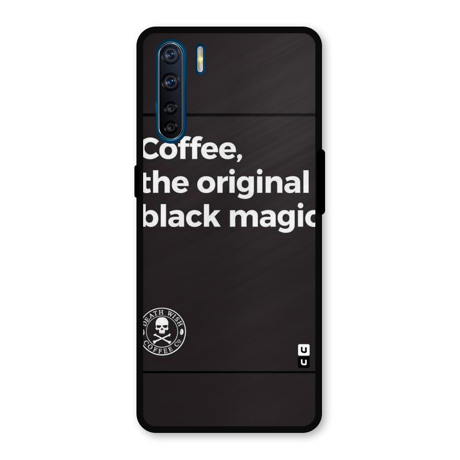 Original Black Magic Metal Back Case for Oppo F15