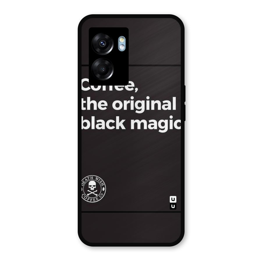 Original Black Magic Metal Back Case for Oppo K10 (5G)