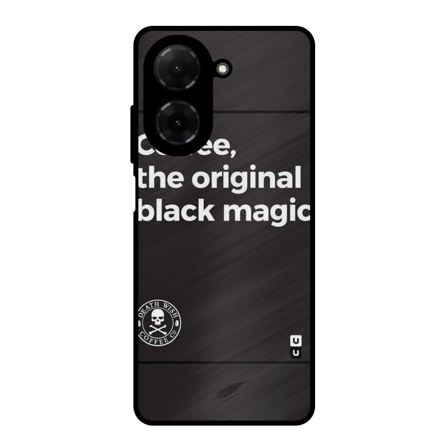 Original Black Magic Metal Back Case for Poco C71