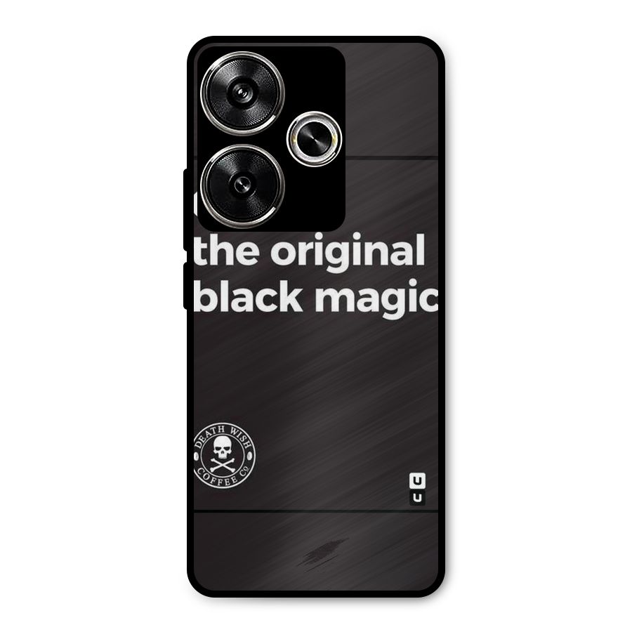 Original Black Magic Metal Back Case for Poco F6